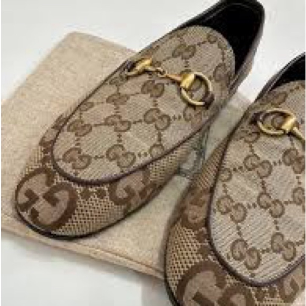 Gucci | S O L D | Womens GG monogram loafers! - Picture 6 of 6